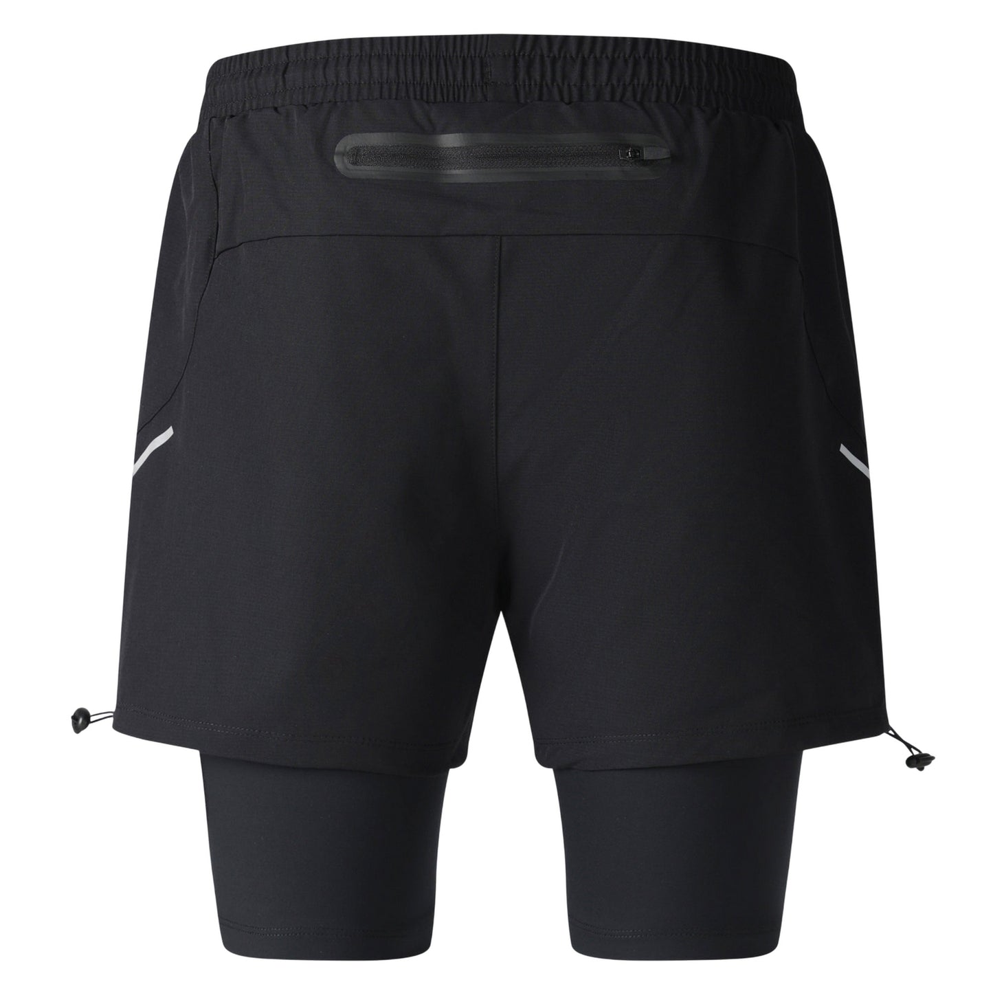 Black - Back - Umbro Mens Pro Training Elite Hybrid Short