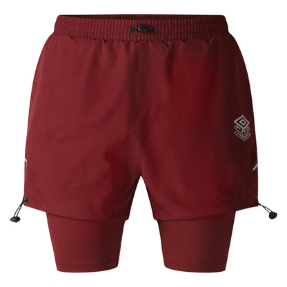 Cabernet - Front - Umbro Mens Pro Training Elite Hybrid Short