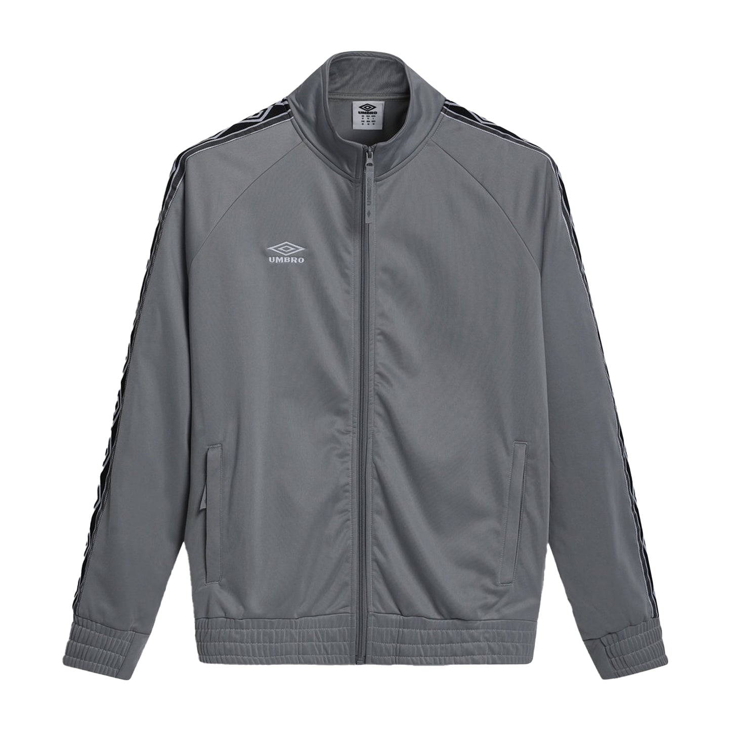 Ultimate Grey - Front - Umbro Mens Taped Track Top