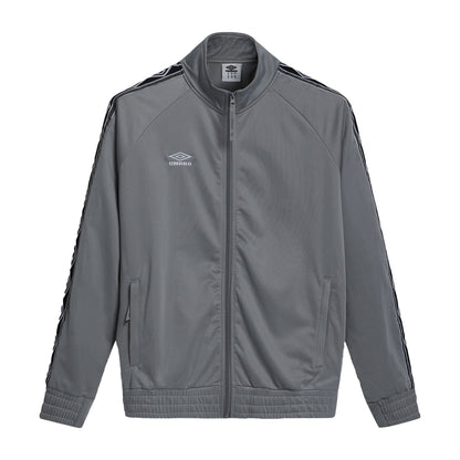 Ultimate Grey - Front - Umbro Mens Taped Track Top