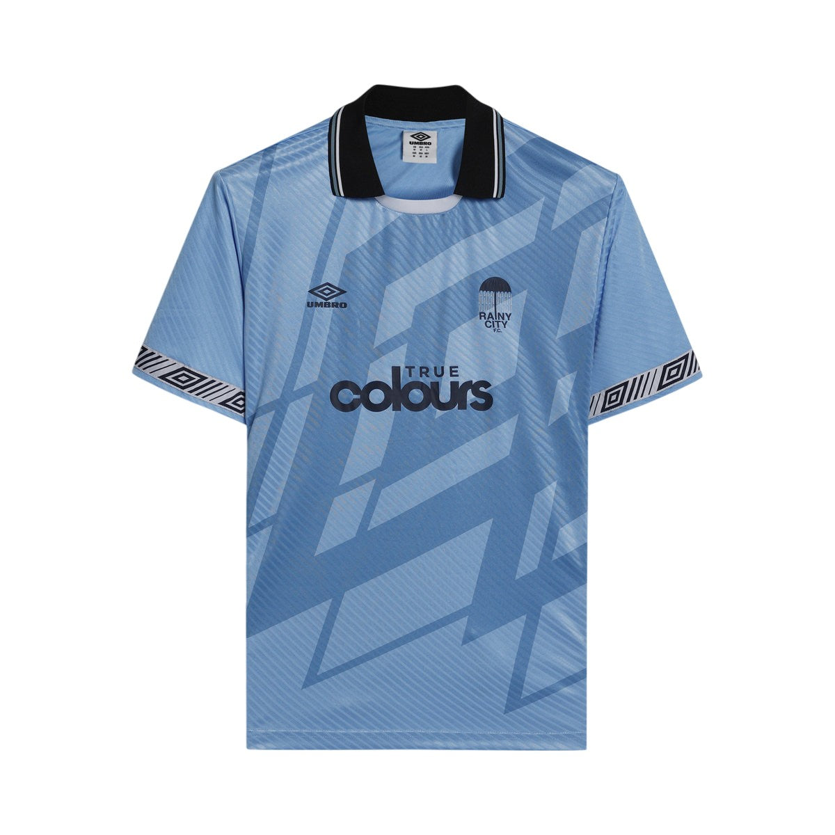 Vista Blue - Front - Umbro Mens Taped Football Shirt