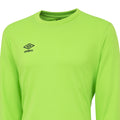 Green Gecko - Side - Umbro Mens Club Long-Sleeved Jersey