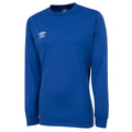Royal Blue - Front - Umbro Mens Club Long-Sleeved Jersey