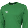Emerald - Side - Umbro Mens Club Long-Sleeved Jersey