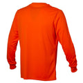 Shocking Orange - Back - Umbro Mens Club Long-Sleeved Jersey