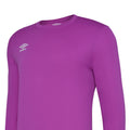 Purple Cactus - Side - Umbro Mens Club Long-Sleeved Jersey