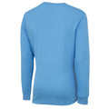 Sky Blue - Back - Umbro Mens Club Long-Sleeved Jersey