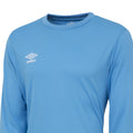 Sky Blue - Side - Umbro Mens Club Long-Sleeved Jersey