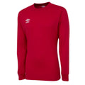 Vermillion - Front - Umbro Mens Club Long-Sleeved Jersey