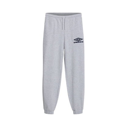 Ice Marl-Dark Navy - Front - Umbro Mens Iconic Tracksuit Bottoms