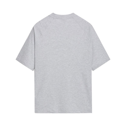 Ice Marl-Dark Navy - Back - Umbro Mens Iconic Boxy T-Shirt