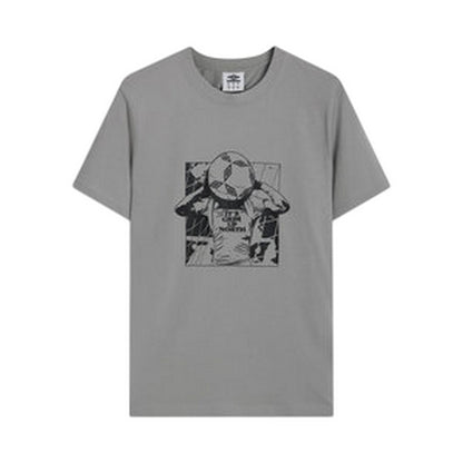 Ultimate Grey - Front - Umbro Mens Up North Graphic T-Shirt