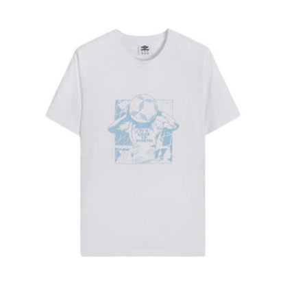 Brilliant White - Front - Umbro Mens Up North Graphic T-Shirt