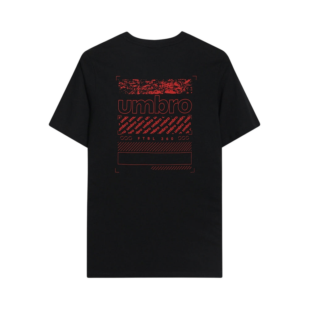 Black - Back - Umbro Mens 360 T-Shirt