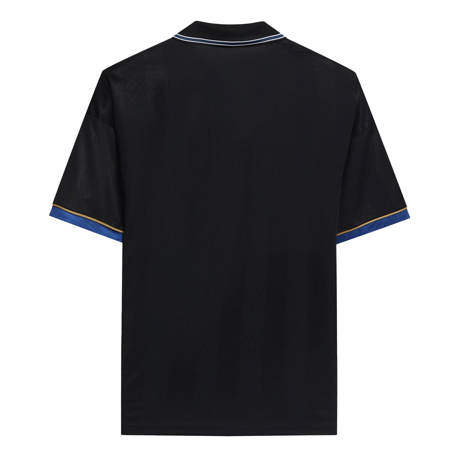 Black - Back - Umbro Mens Boxy Football Shirt