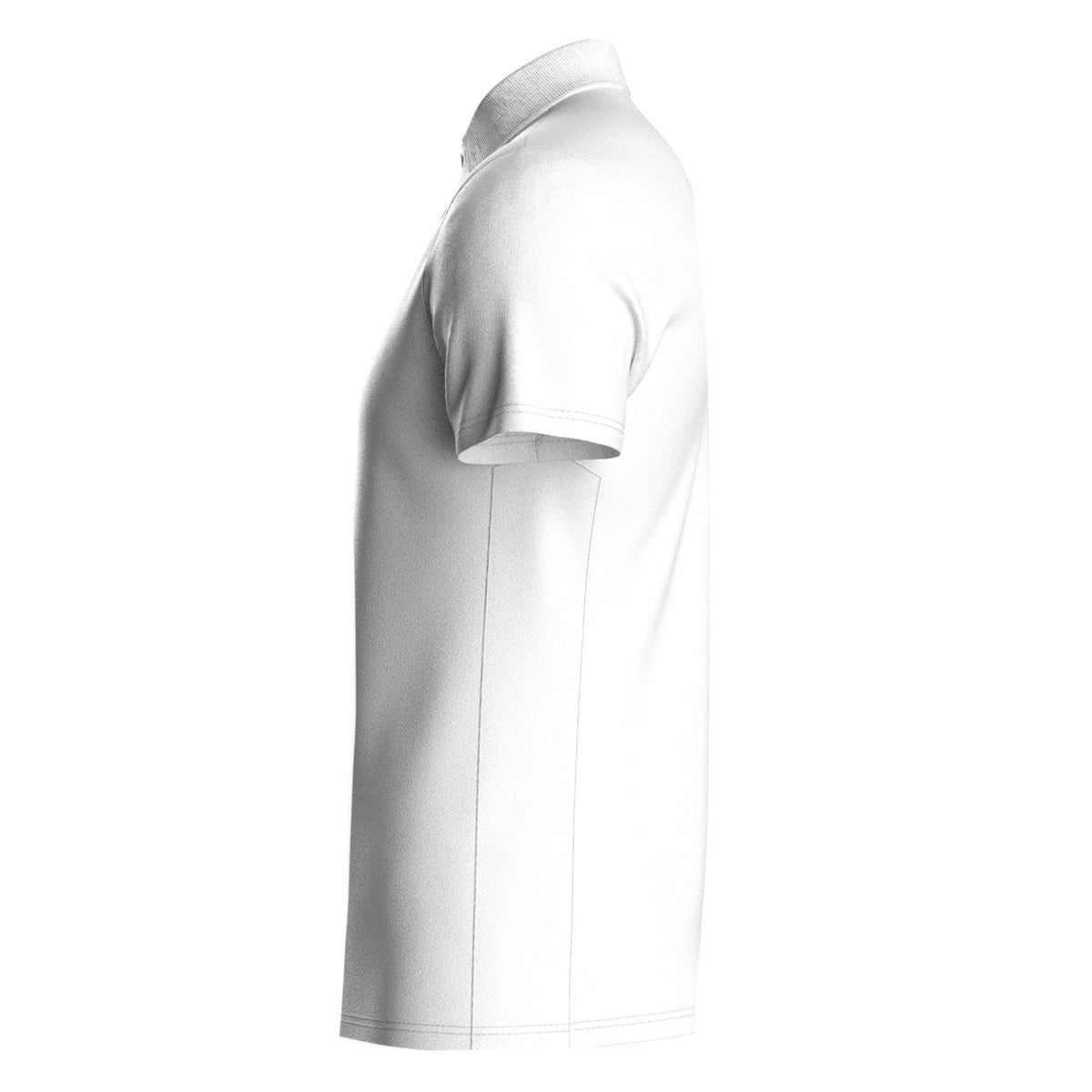White-Black - Lifestyle - Umbro Mens Essential Polo Shirt