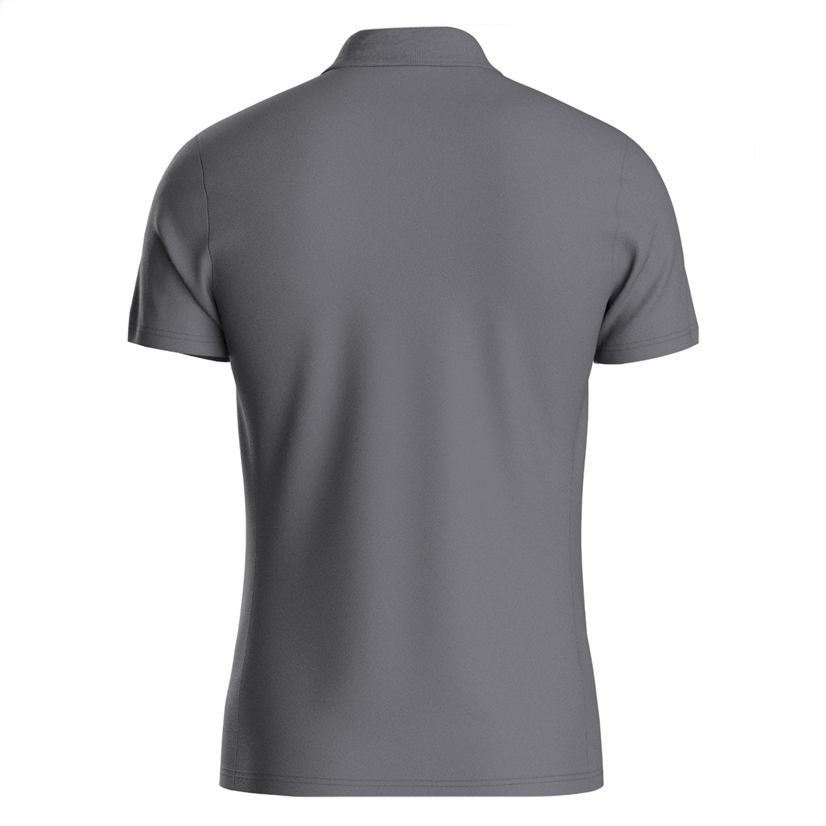Carbon-White - Back - Umbro Mens Essential Polo Shirt