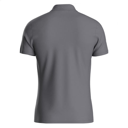 Carbon-White - Back - Umbro Mens Essential Polo Shirt