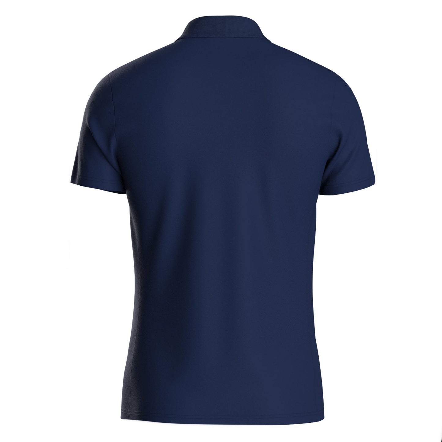 Dark Navy-White - Back - Umbro Mens Essential Polo Shirt
