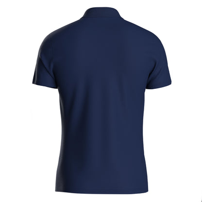 Dark Navy-White - Back - Umbro Mens Essential Polo Shirt