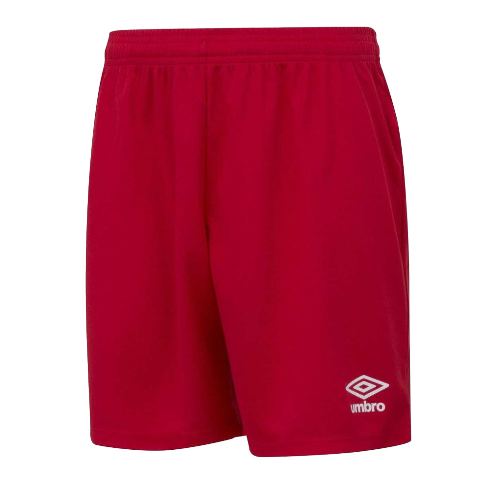 Vermillion - Front - Umbro Childrens-Kids Club Shorts