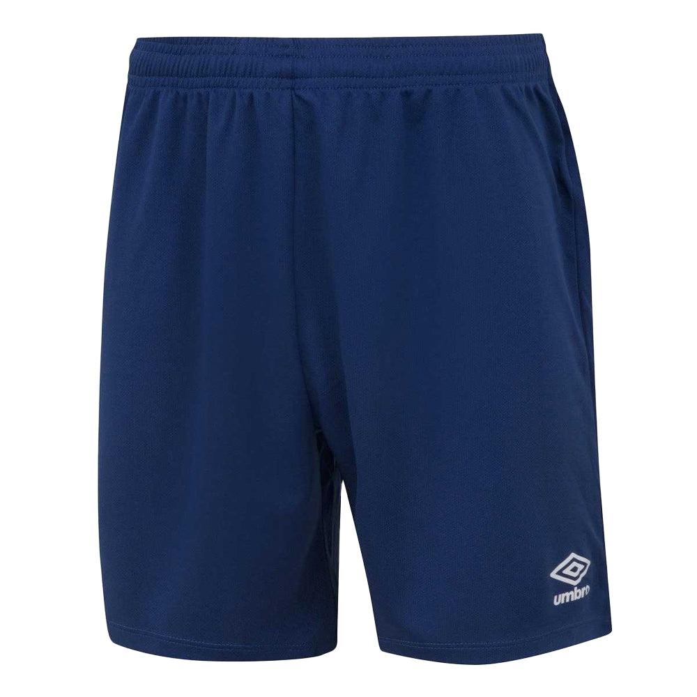 Navy Blue - Front - Umbro Childrens-Kids Club Shorts
