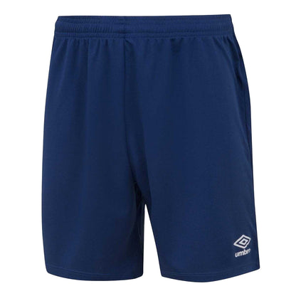 Navy Blue - Front - Umbro Childrens-Kids Club Shorts
