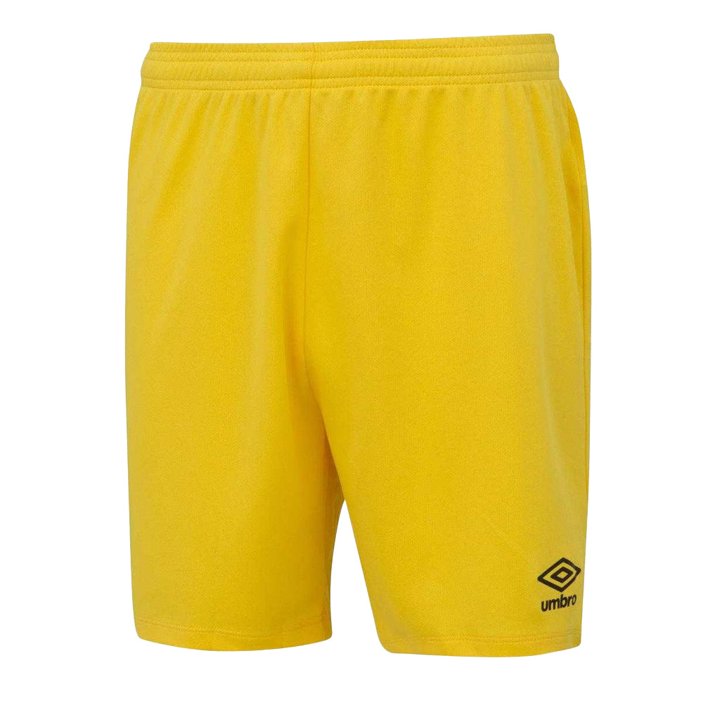 Yellow - Front - Umbro Mens Club Shorts