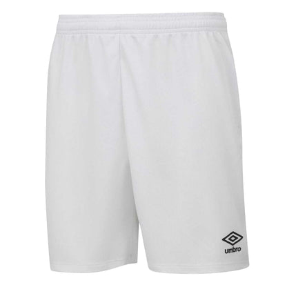 White - Front - Umbro Mens Club Shorts