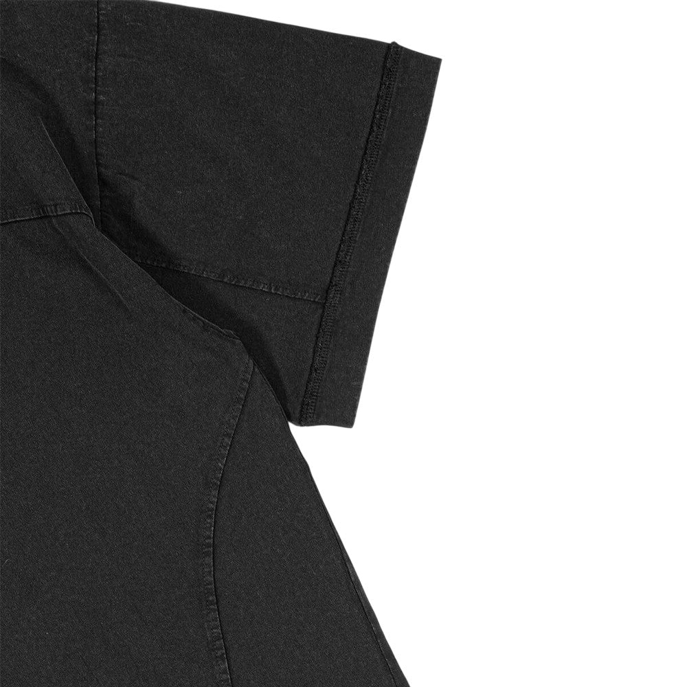 Faded Black - Side - Umbro Mens Wasted Boxy T-Shirt
