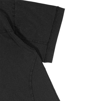 Faded Black - Side - Umbro Mens Wasted Boxy T-Shirt
