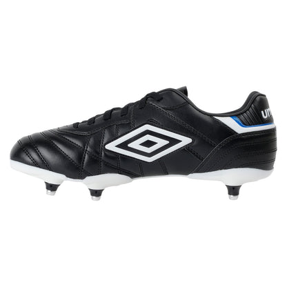 Black-White-Royal Blue - Lifestyle - Umbro Childrens-Kids Speciali Eternal Club Sg Football Boots