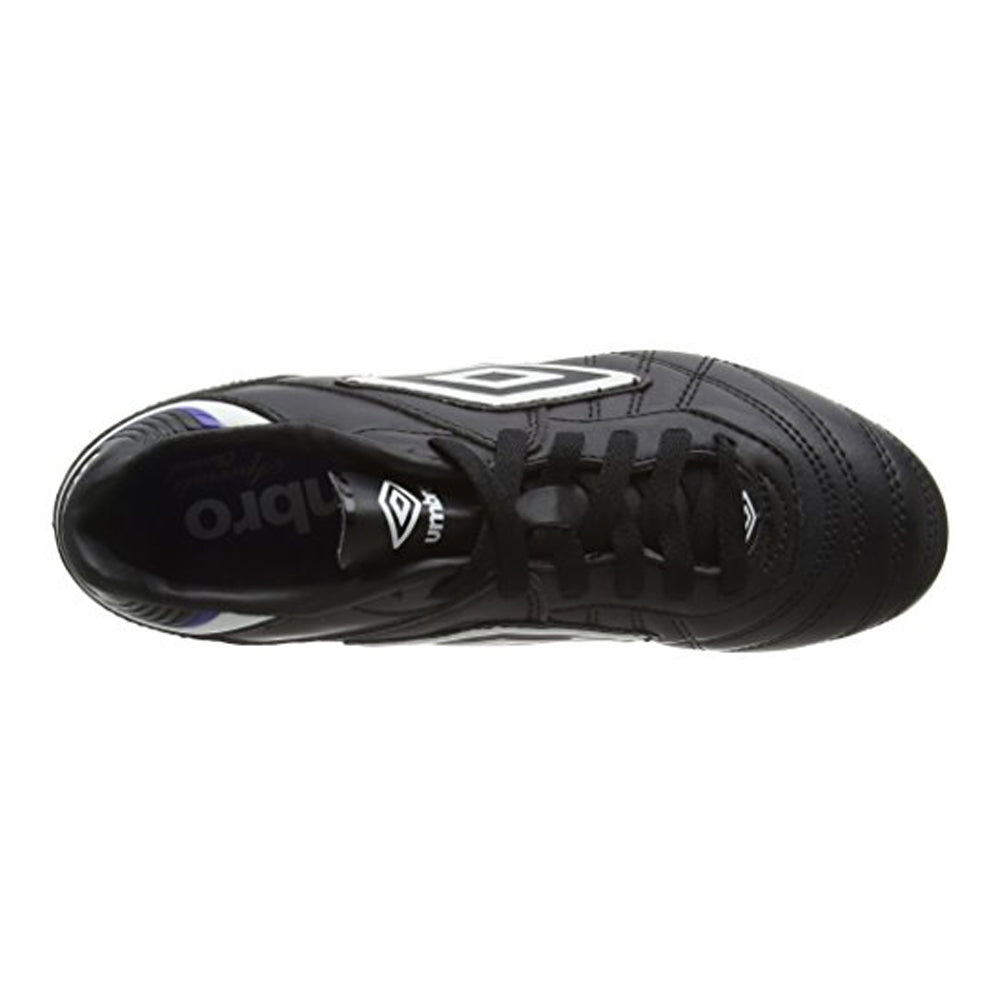 Black-White-Royal Blue - Lifestyle - Umbro Childrens-Kids Speciali Eternal Club Firm Ground Football Boots