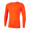 Shocking Orange - Front - Umbro Mens Elite V Neck Base Layer Top