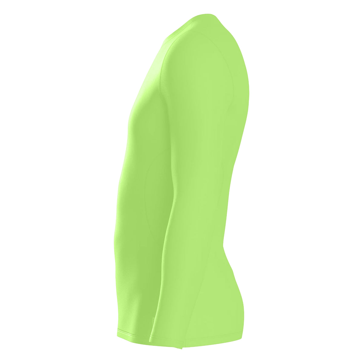 Green Gecko - Side - Umbro Mens Elite V Neck Base Layer Top