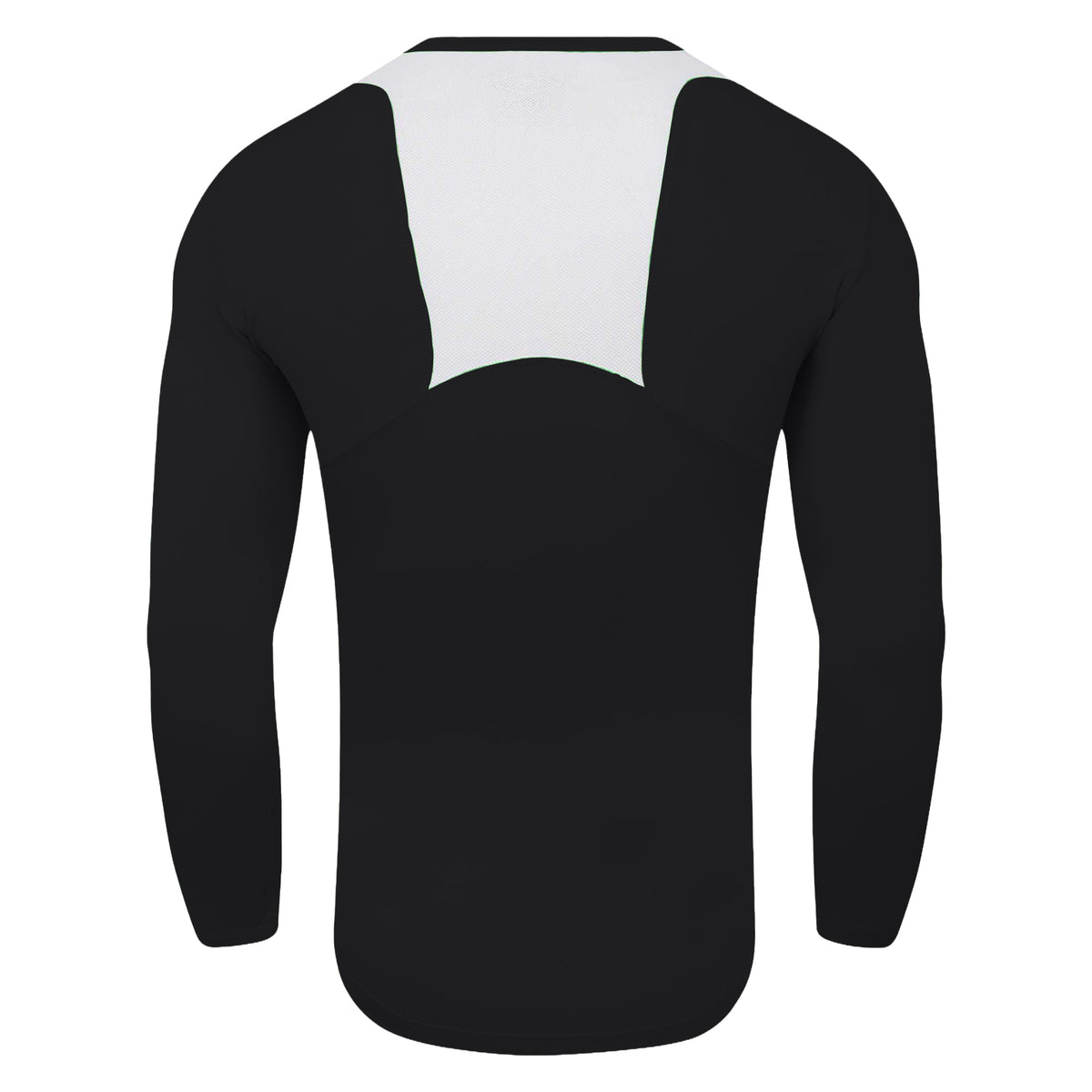 Black - Back - Umbro Mens Elite V Neck Base Layer Top
