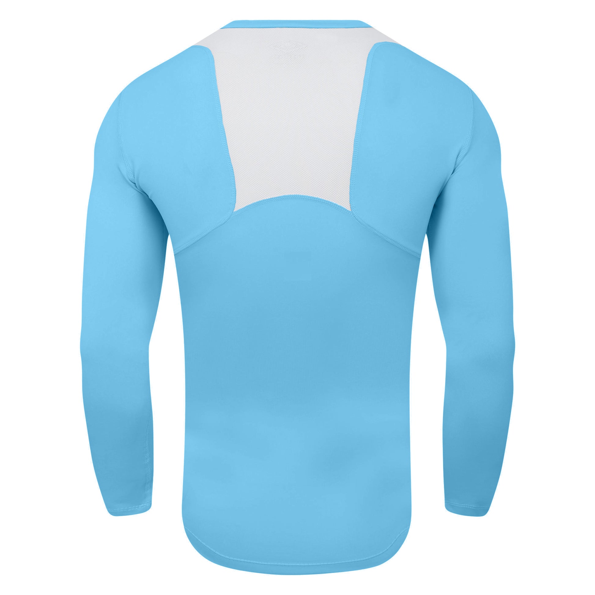 Sky Blue - Back - Umbro Mens Elite V Neck Base Layer Top
