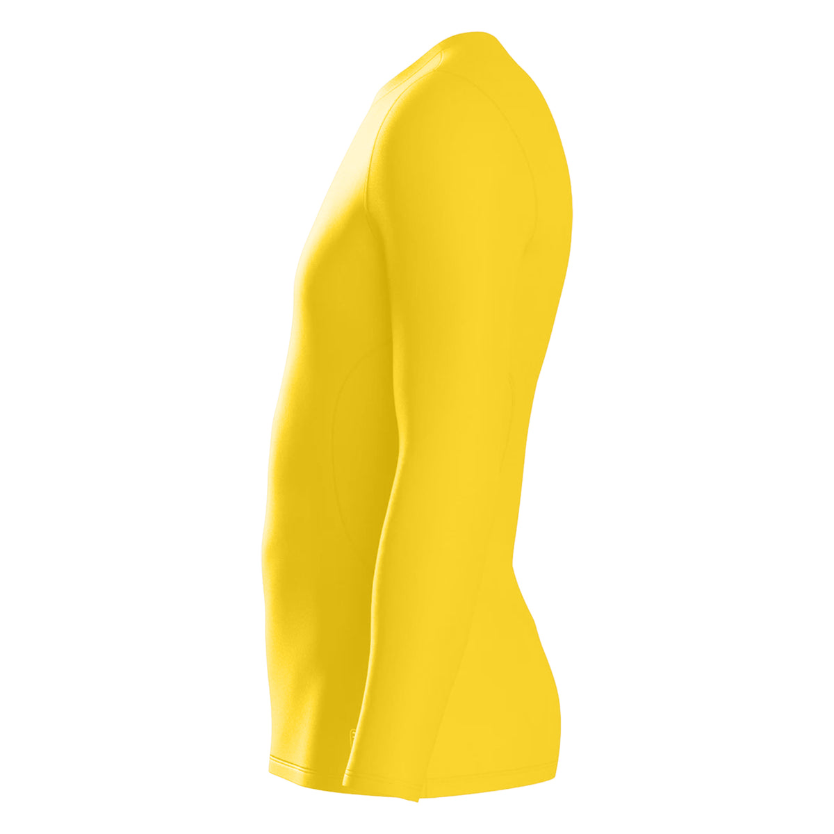 Yellow - Lifestyle - Umbro Mens Elite V Neck Base Layer Top