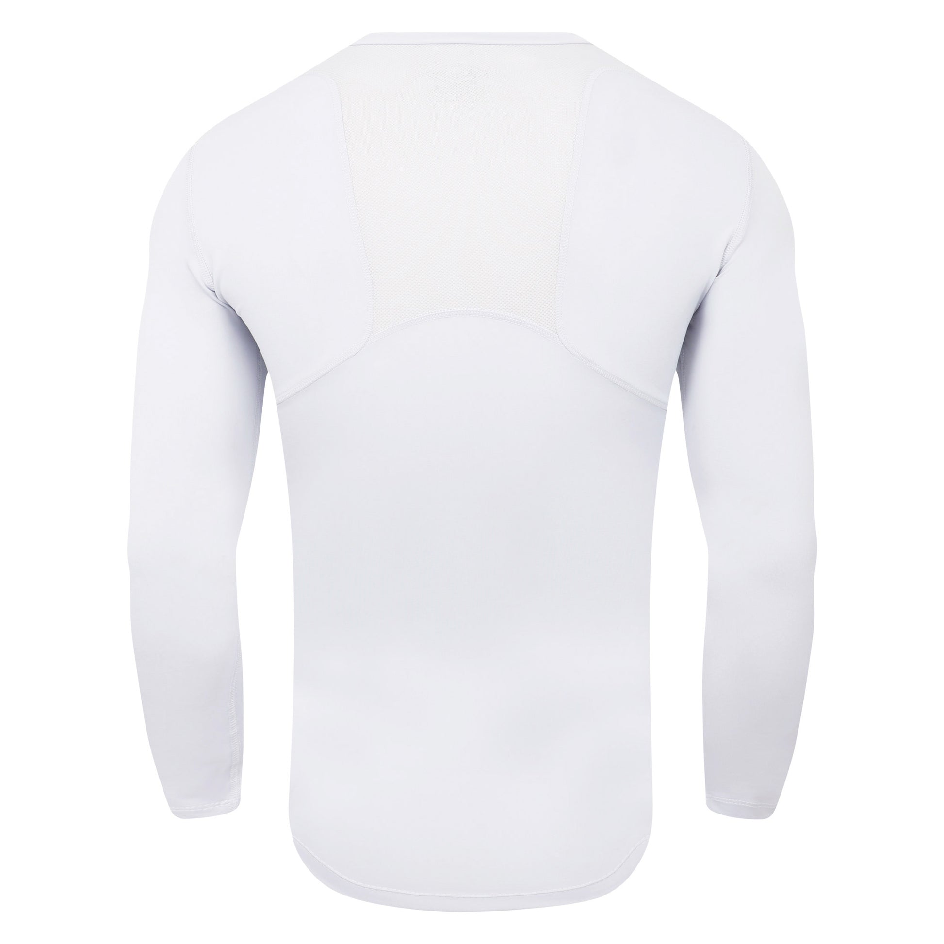 White - Back - Umbro Mens Elite V Neck Base Layer Top