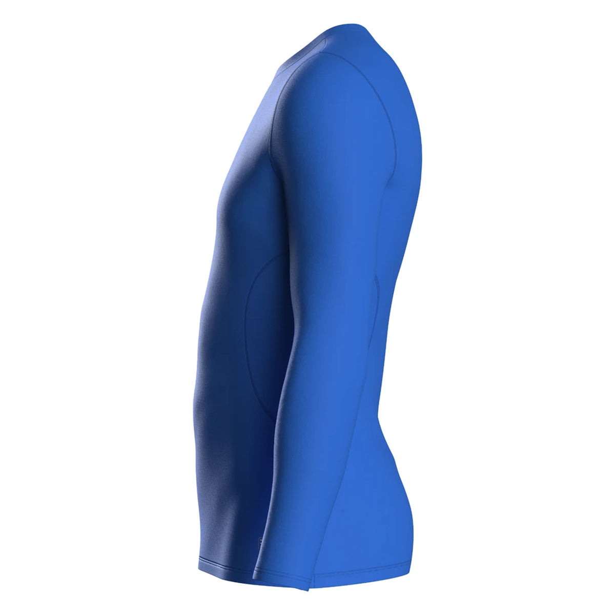 Royal Blue - Side - Umbro Mens Elite V Neck Base Layer Top