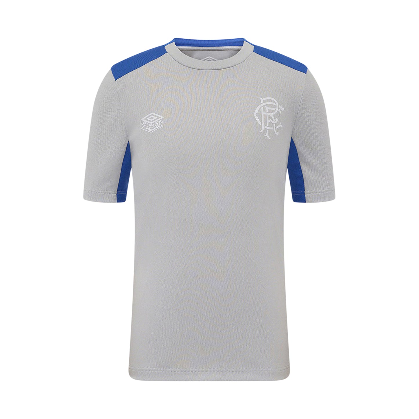 Microchip-Nautical Blue - Front - Umbro Childrens-Kids Pro Training Rangers FC Short-Sleeved Jersey