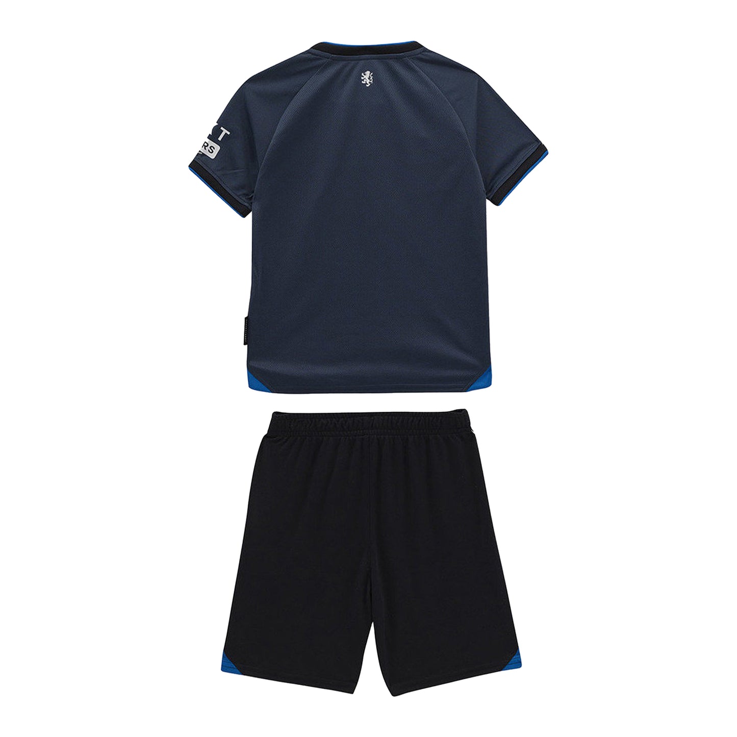 Mood Indigo-Caviar - Back - Umbro Childrens-Kids 25-26 Rangers FC Third Kit