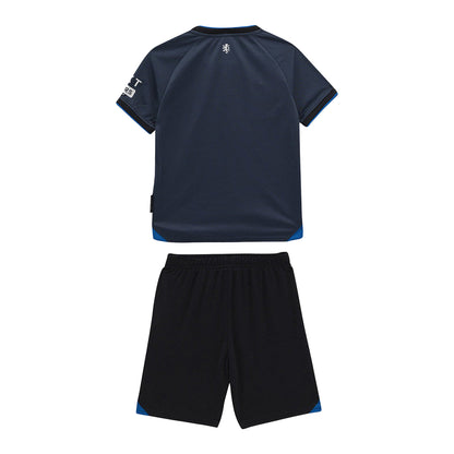 Mood Indigo-Caviar - Back - Umbro Childrens-Kids 25-26 Rangers FC Third Kit