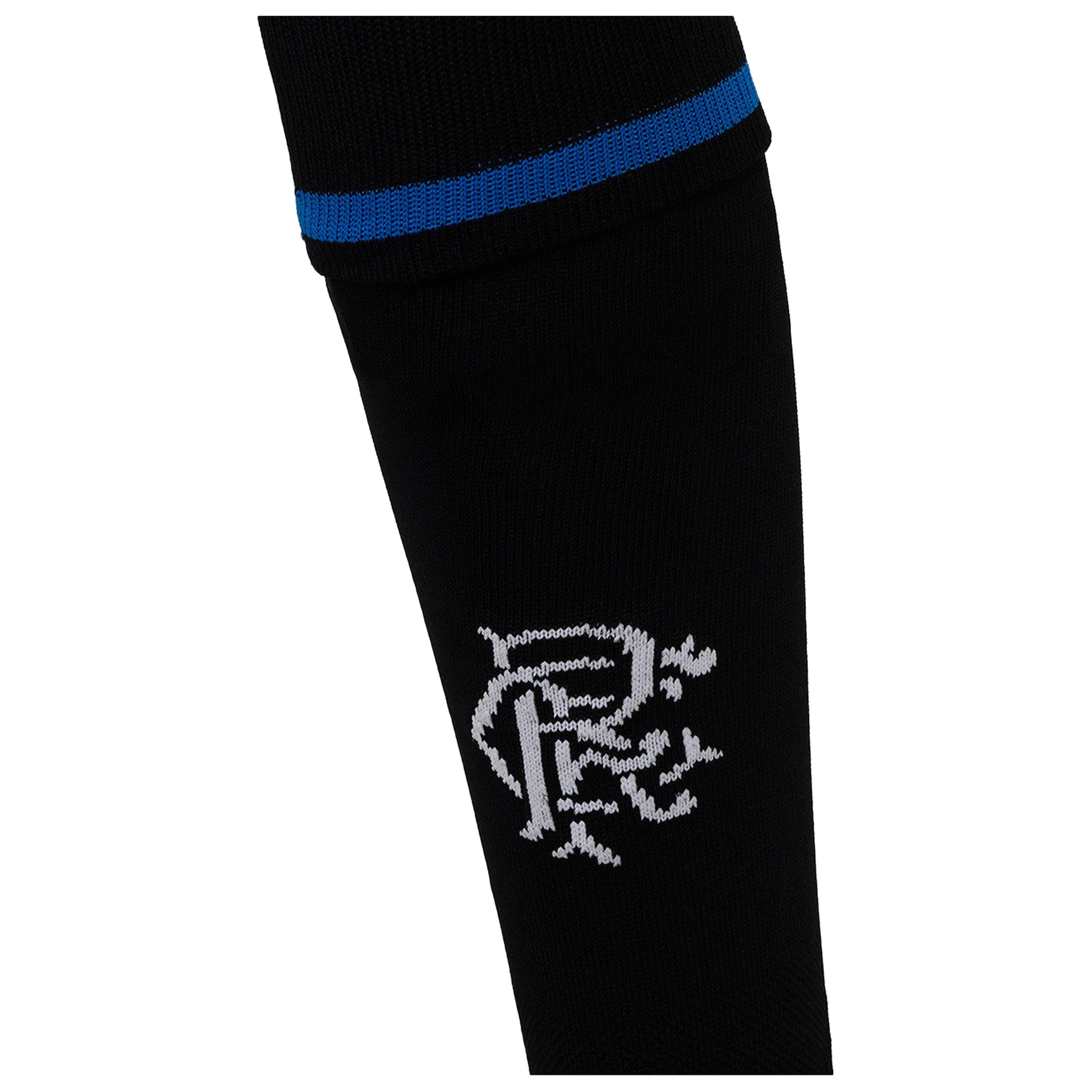 Caviar-Lapis Blue - Back - Umbro Mens 25-26 Rangers FC Third Socks