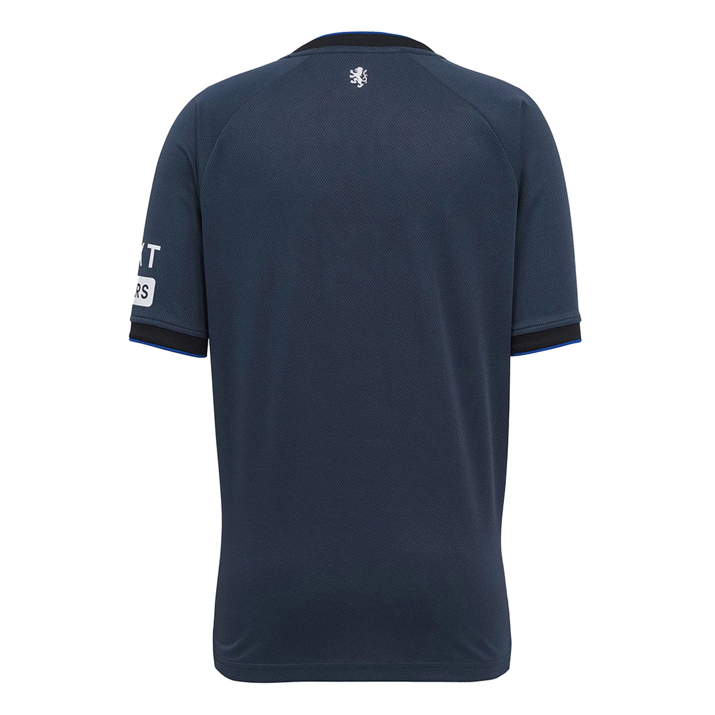 Mood Indigo-Caviar - Back - Umbro Childrens-Kids 25-26 Rangers FC Short-Sleeved Third Jersey