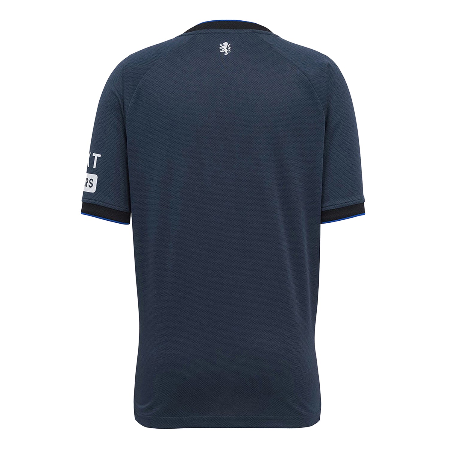 Mood Indigo-Caviar - Back - Umbro Childrens-Kids 25-26 Rangers FC Short-Sleeved Third Jersey