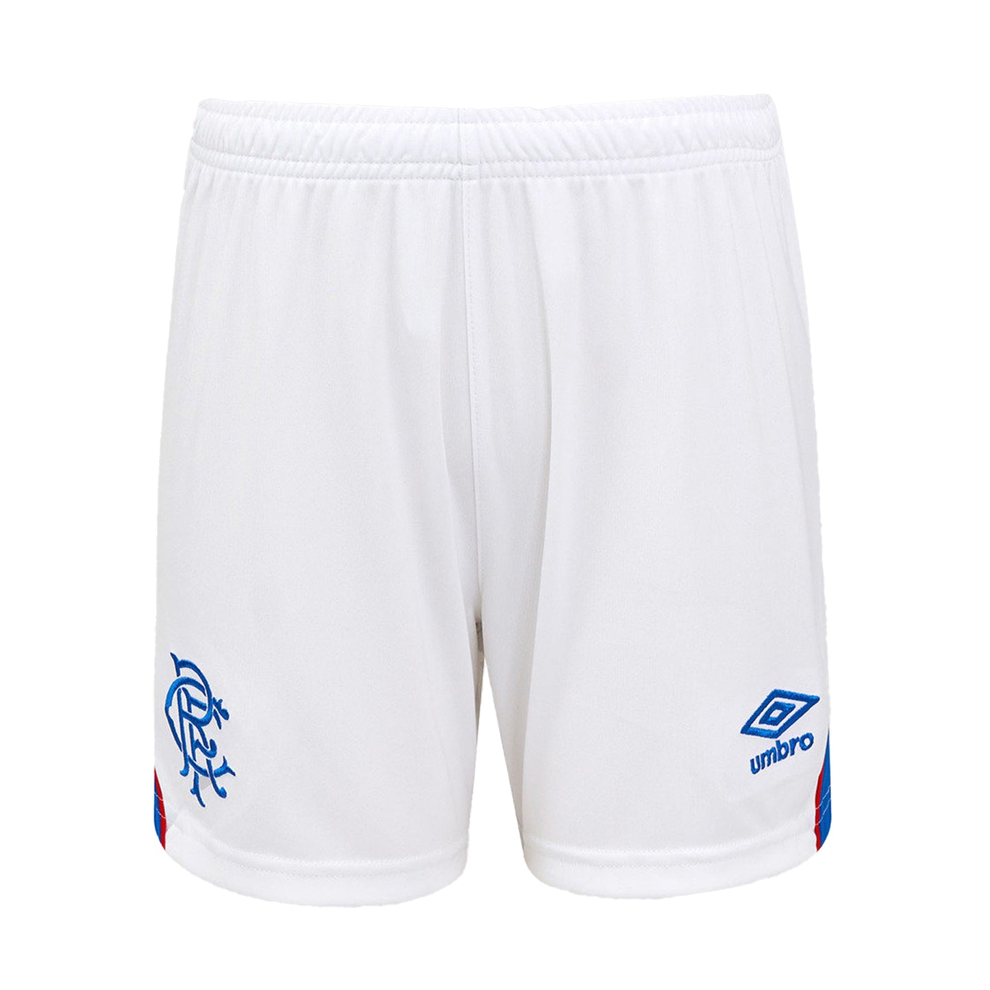 Brilliant White-Lapis Blue - Front - Umbro Mens 25-26 Rangers FC Home Shorts
