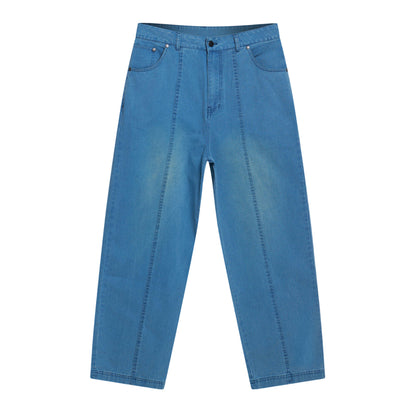 Insignia Blue - Front - Umbro Mens Washed Drill Pants