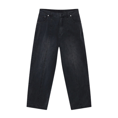 Black - Front - Umbro Mens Washed Drill Pants
