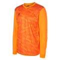 Shocking Orange-Hunter Orange-Black - Front - Umbro Mens Counter Goalkeeper Jersey